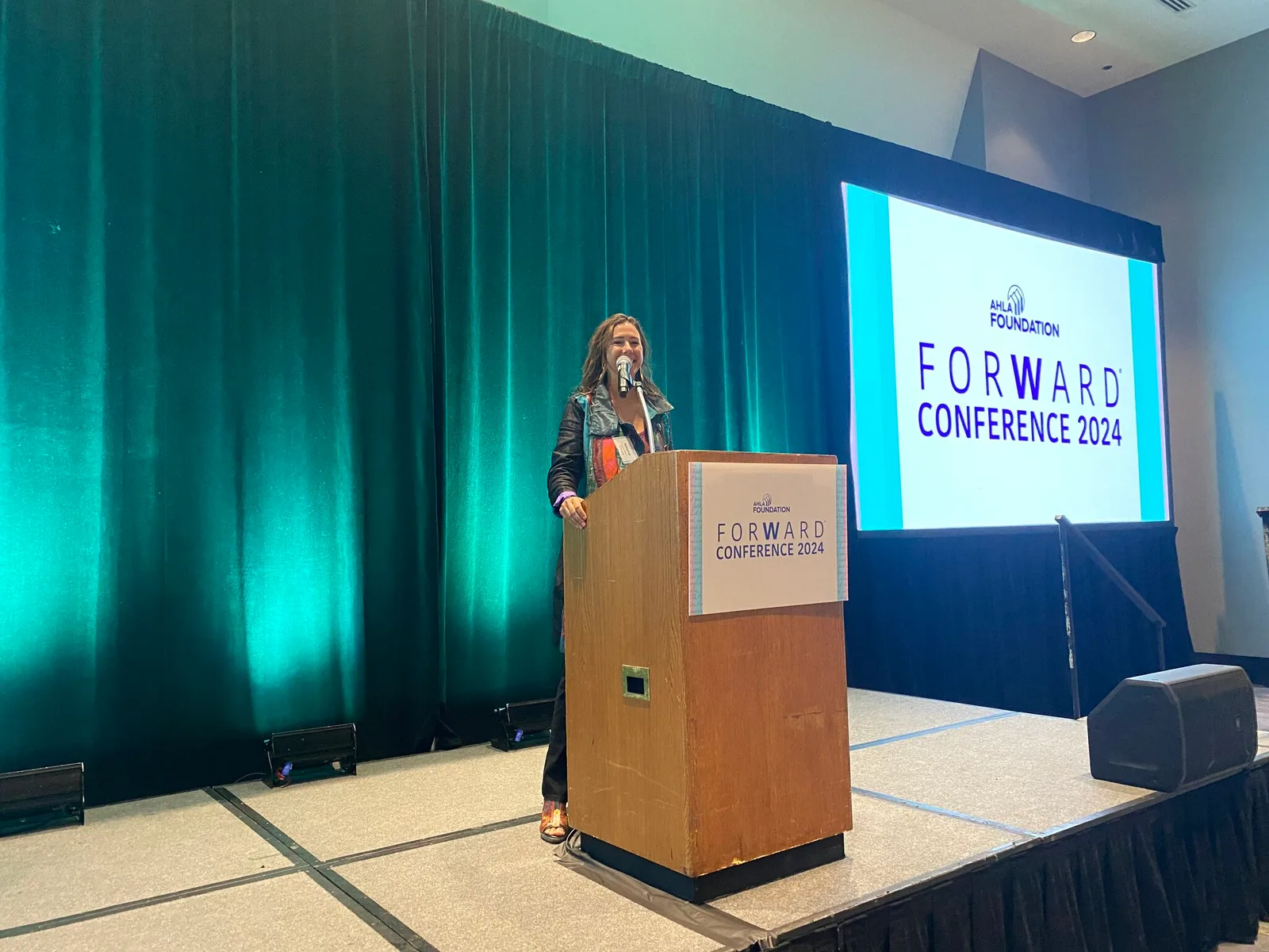 Milena at AHLA Foundation Forward Conference 2024